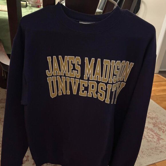 Champion Women's Navy and Purple Sweatshirt - Picture 2 of 3